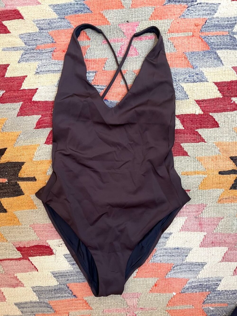 Left on Friday Weekender suit, Cold brew, large